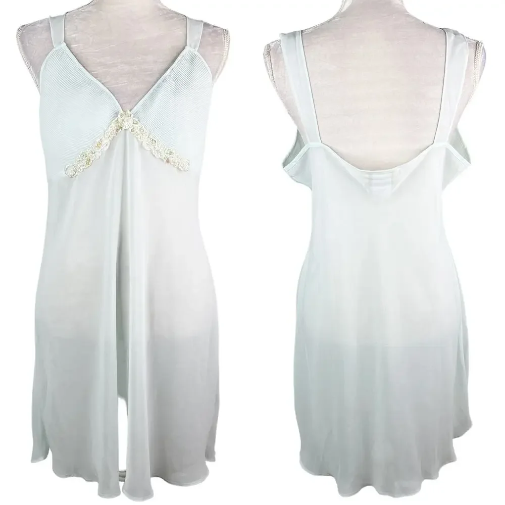 Vintage Expressions by California Dynasty Nightie Nightgown Baby Doll Large